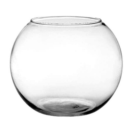 Glass Vase-6 inch Round